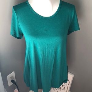 teal flowy t-shirt from merona (target)